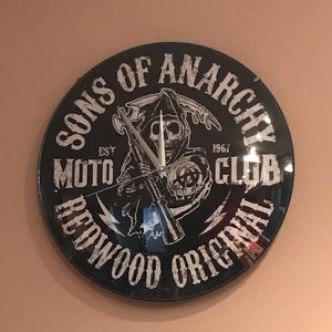 Sons of Anarchy Clock